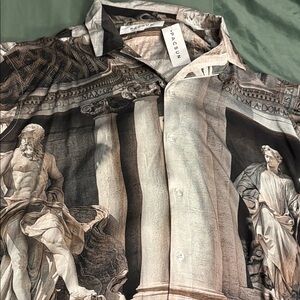 PAC sun button down short sleeve